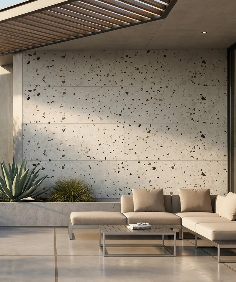 OUTLET - Revestimento Decorativo IN/OUT | Efeito Terrazzo Granilite